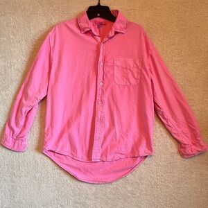 Fresh Produce Women’s Long Sleeve Button Down Shirt Size XS